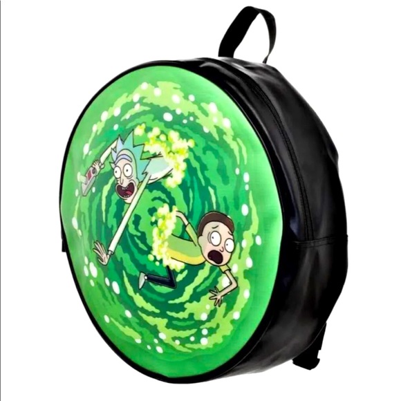 Bioworld Other - Rick and Morty Round Portal Backpack